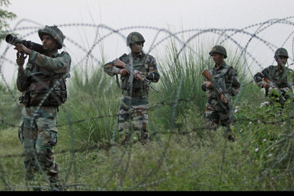 The army caught PoK citizen