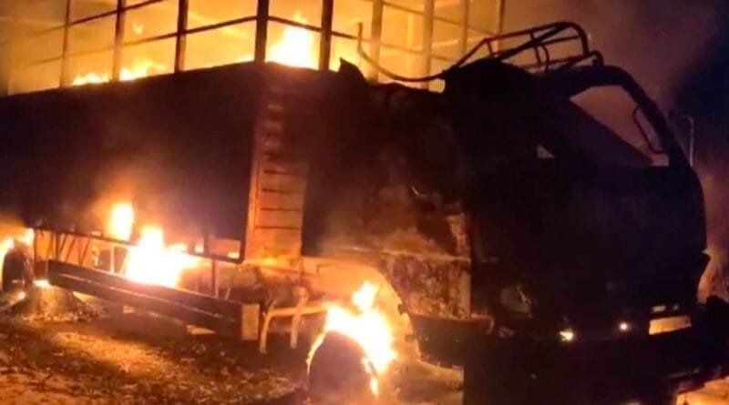 Naxalites in Sukma burnt