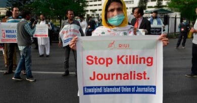 Attack on journalists in Pakistan