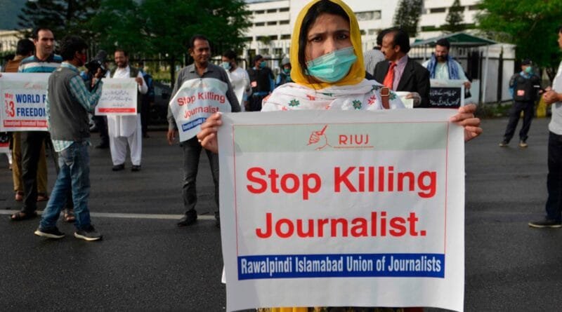 Attack on journalists in Pakistan