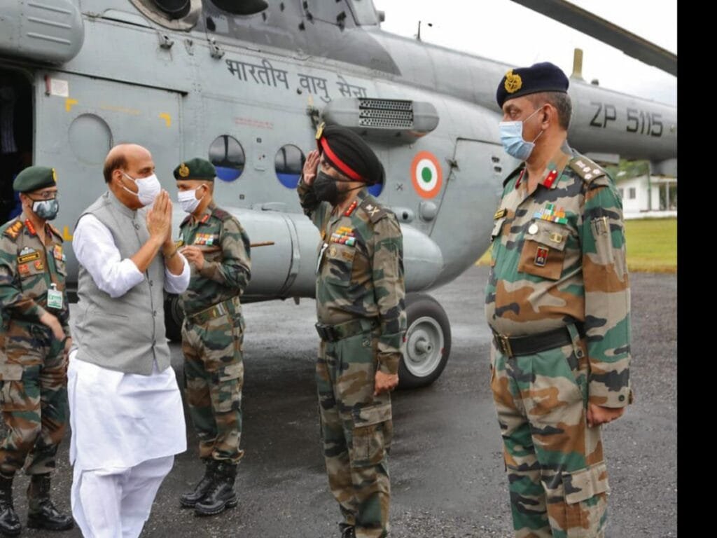 Defense Forces fighting against