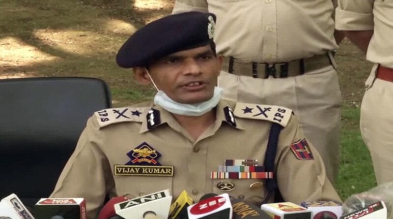 IGP Kashmir Vijay Kumar said-