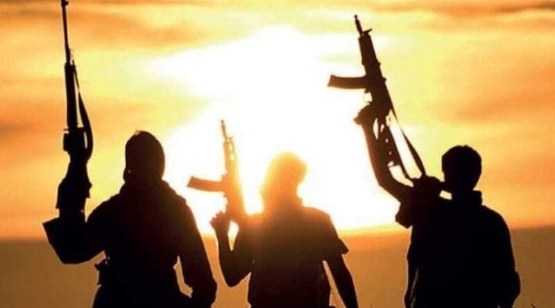 Pictures of terrorists carrying