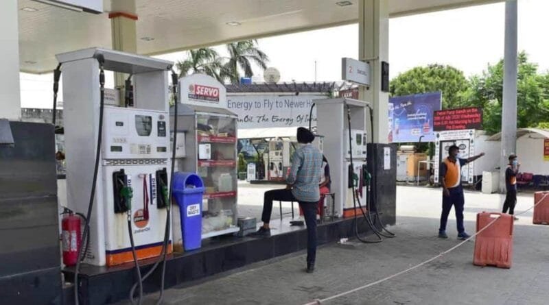 Prices of Petrol and diesel: