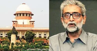 Accused Gautam Navlakha