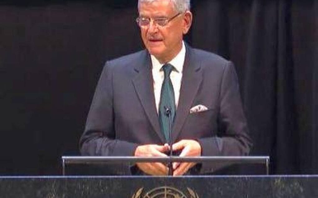 UNGA President Volkan Bojkir