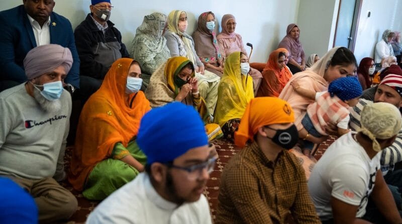 Tributes were paid to Sikhs