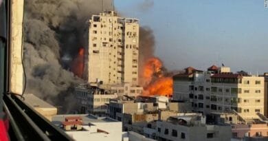 Israeli airstrikes demolish