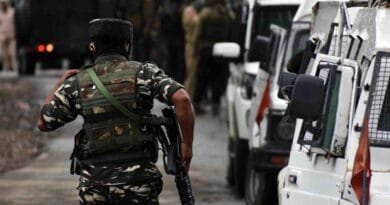 Terrorist attack outside