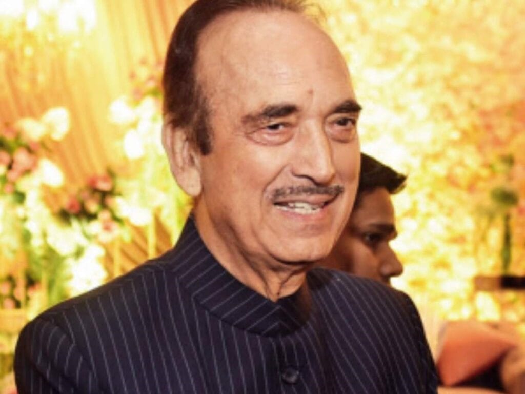 Ghulam Nabi Azad said