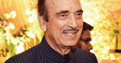 Ghulam Nabi Azad said