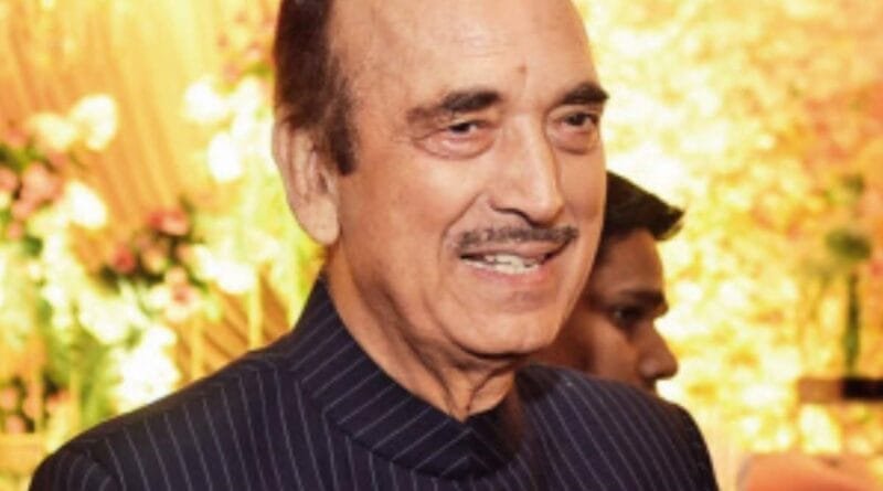Ghulam Nabi Azad said