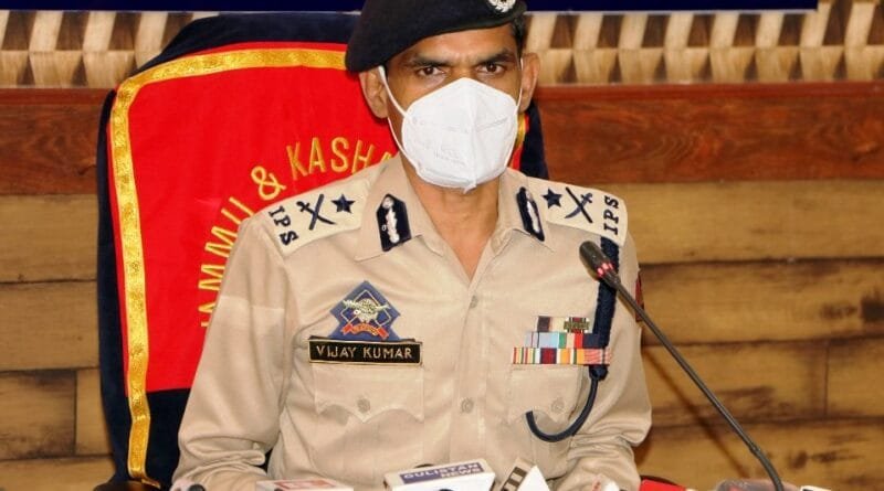 Kashmir Range IGP Vijay Kumar
