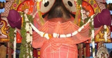 Preparations for Mahaprabhu's bathing