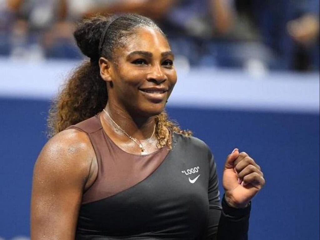 Serena Williams reaches
