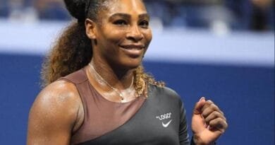 Serena Williams reaches