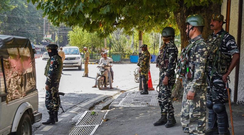 Tight security arrangements