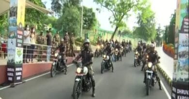 Army bike riders reach