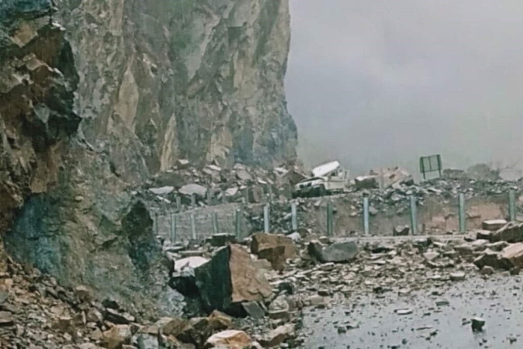 Rain created disaster