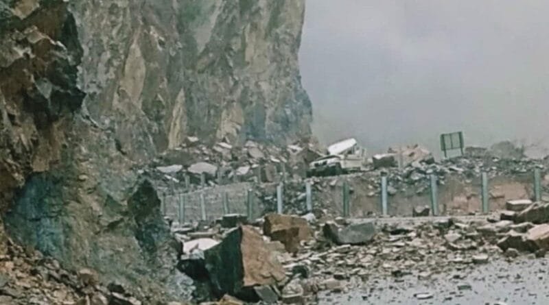 Rain created disaster