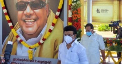 Karunanidhi's memorial will be built