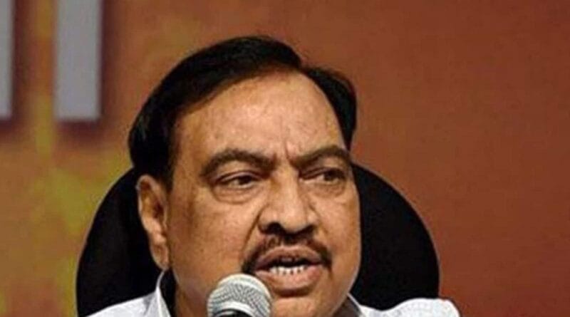 ED attaches Eknath Khadse's assets