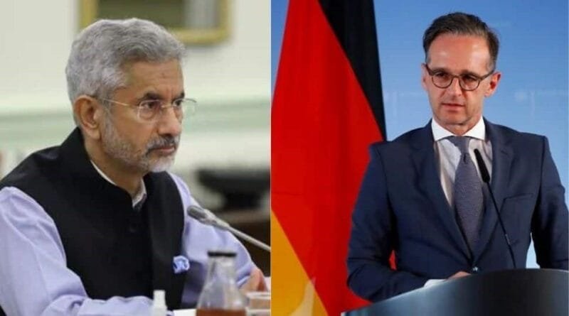 Jaishankar talks to German