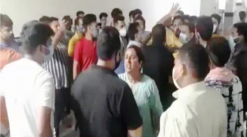 Grenade attack at BJP