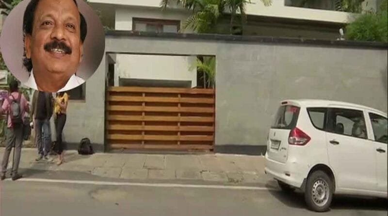 ED raids former Karnataka