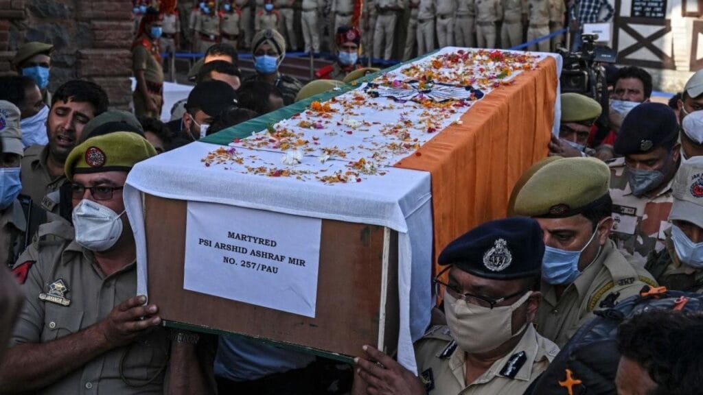 Mass influx at the funeral