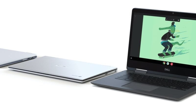 Chromebook and Windows laptop