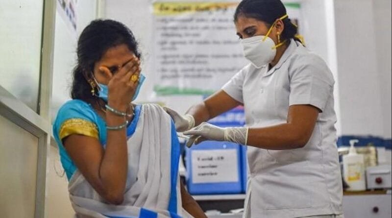 The first dose of corona vaccine