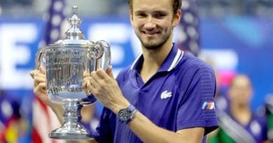  Daniil Medvedev won