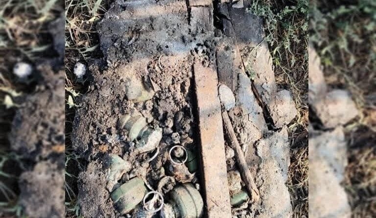 Six grenades found