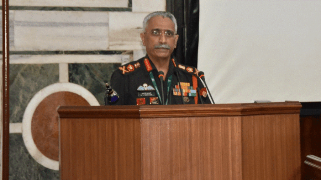 Army Chief Naravane said