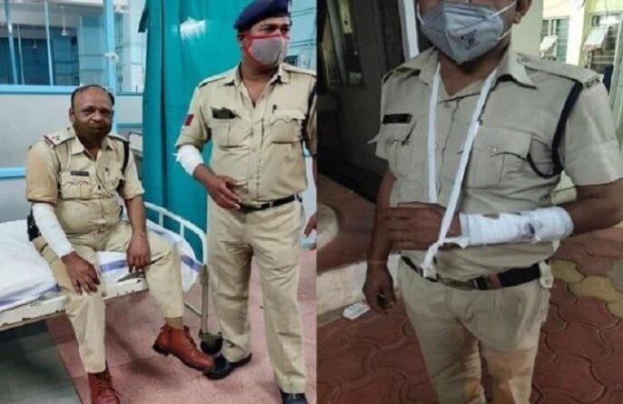 Around 100 locals attacked