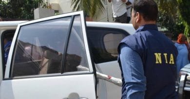 NIA raids at many places