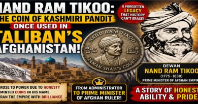 Nand Ram Tikoo: The coin of Kashmiri Pandit Nand Ram was once used in the Taliban's Afghanistan.
