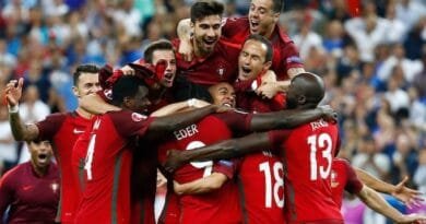 Portugal team won