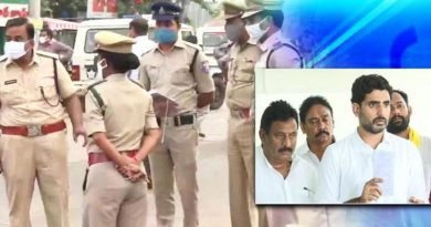 Andhra Police sues Nara Lokesh