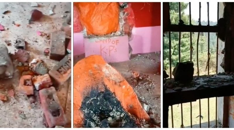 Attack on the temple