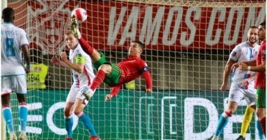 Cristiano Ronaldo's hat-trick