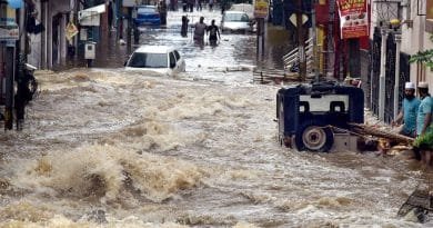 Flood like situation