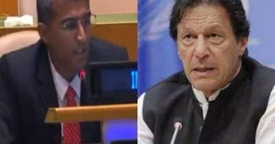 India reprimands Pakistan in UN