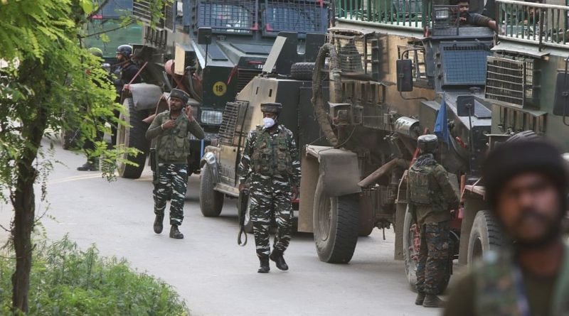 An army jawan injured