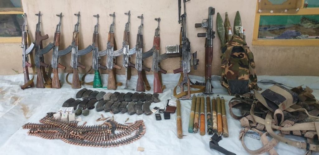 Terrorist hideout near Rajouri