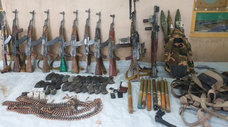 Terrorist hideout near Rajouri