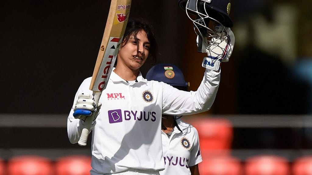 Smriti Mandhana scored a century