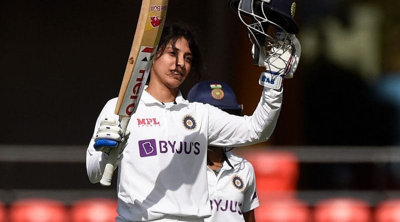 Smriti Mandhana scored a century