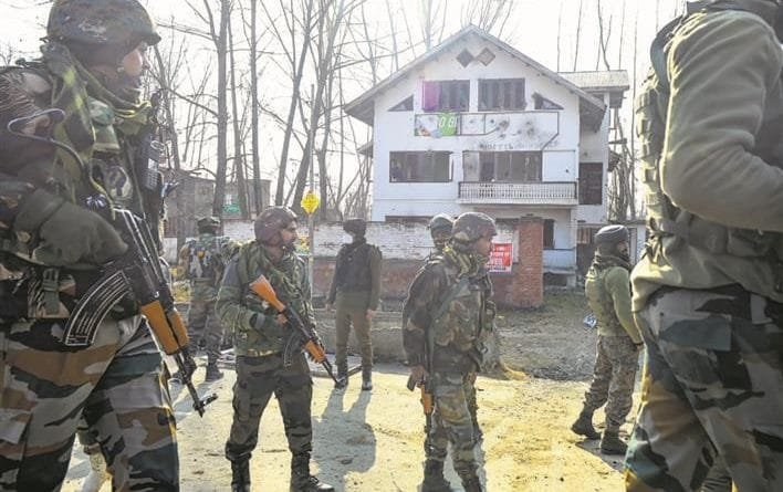 Terrorists shot dead two youths